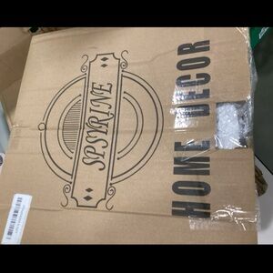 Snowflake white charger plates